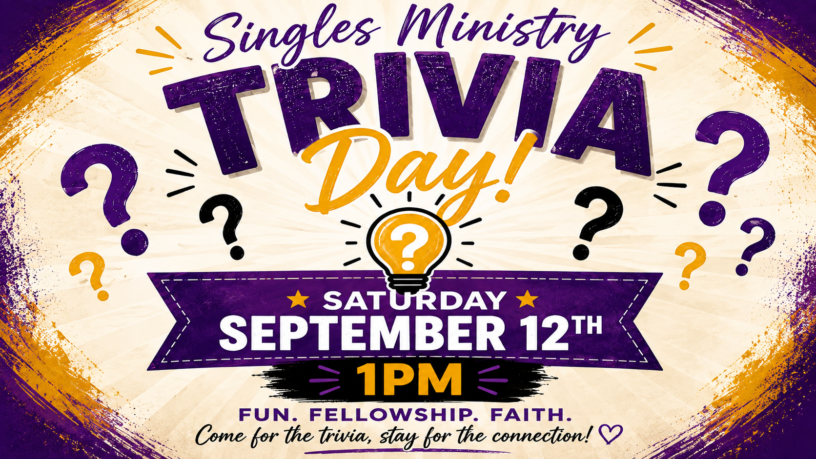Westside Singles Ministry Trivia Day