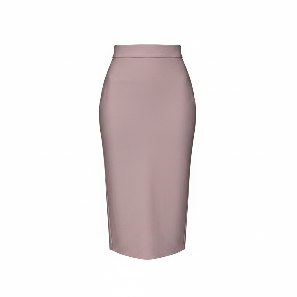 Pink Pencil Skirt - Baby Pink