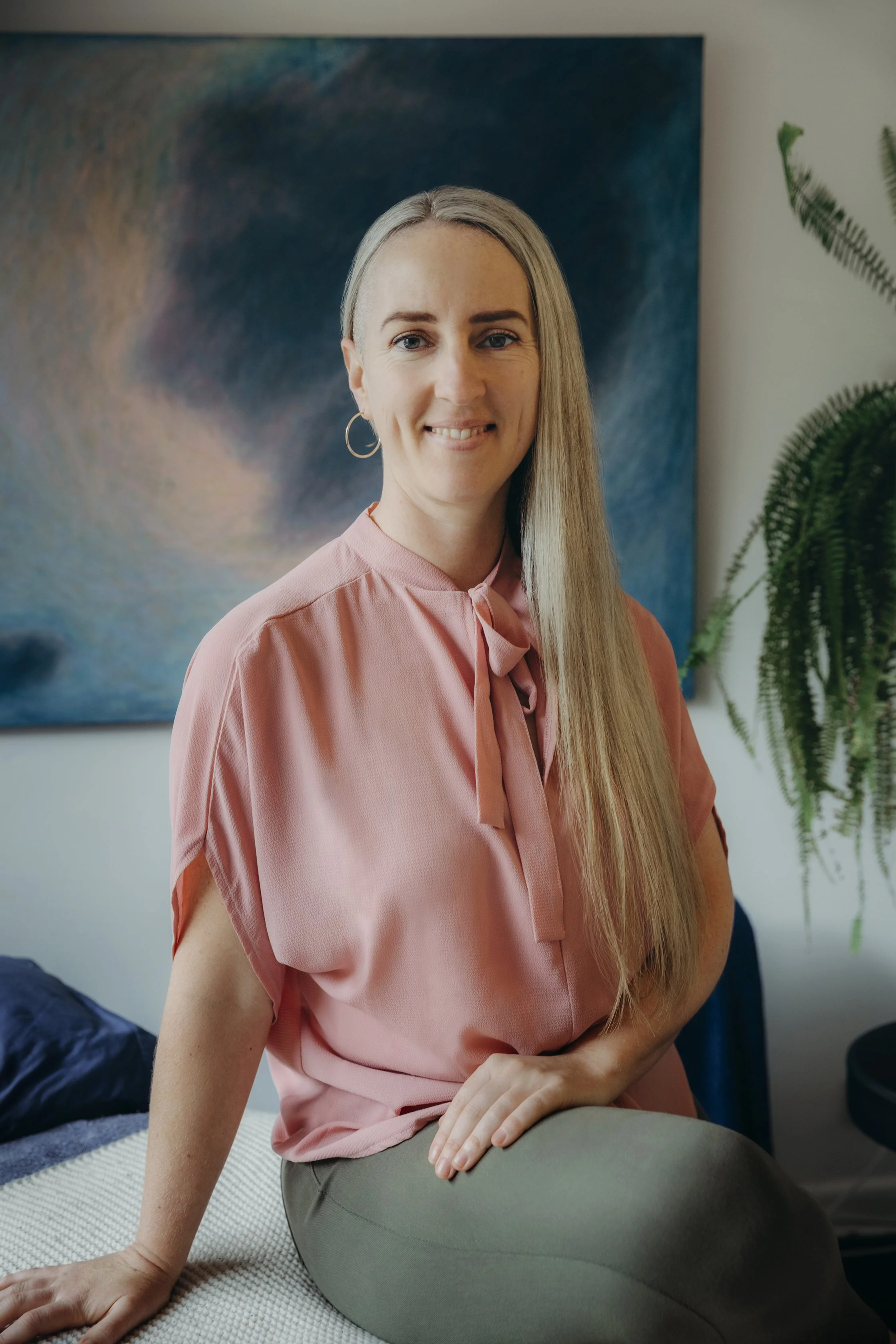 Portrait of Dr Karina Smith, doctor of Chinese medicine, photographed by Lisa Ray in Brisbane
