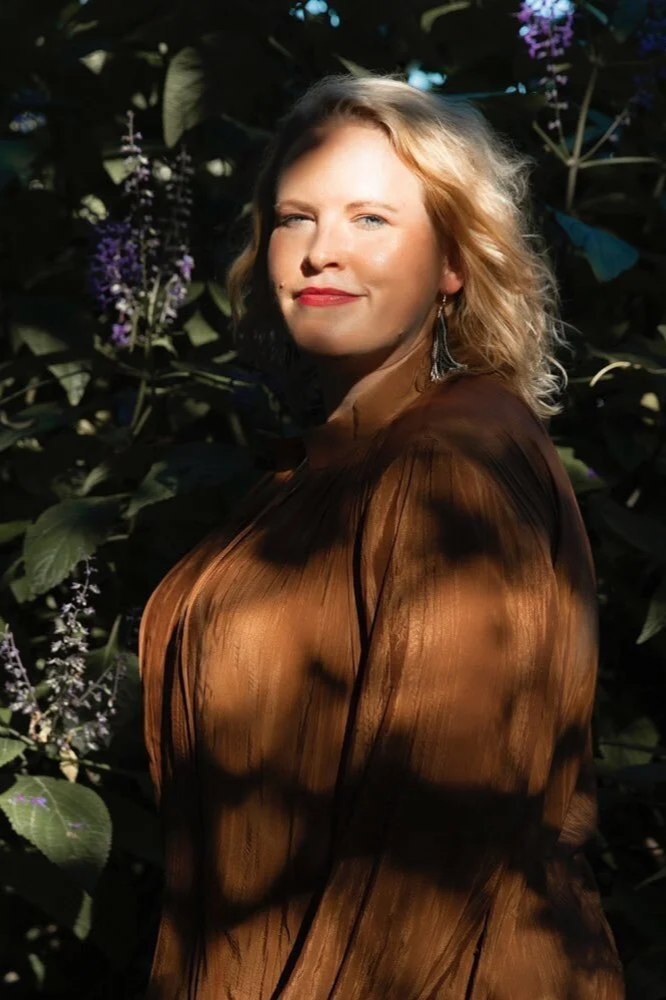 Portrait of Sara Brooke, ceremonialist, photographed by Brisbane photographer Lisa Ray