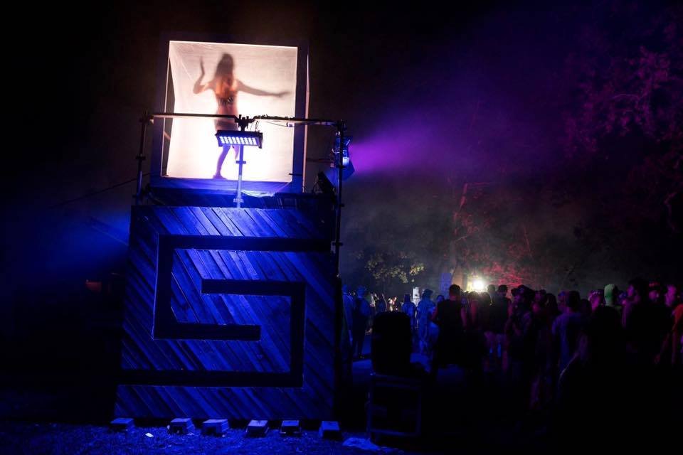 The Cube, Subsonic Festival 2018. Performer: Maca Bravi