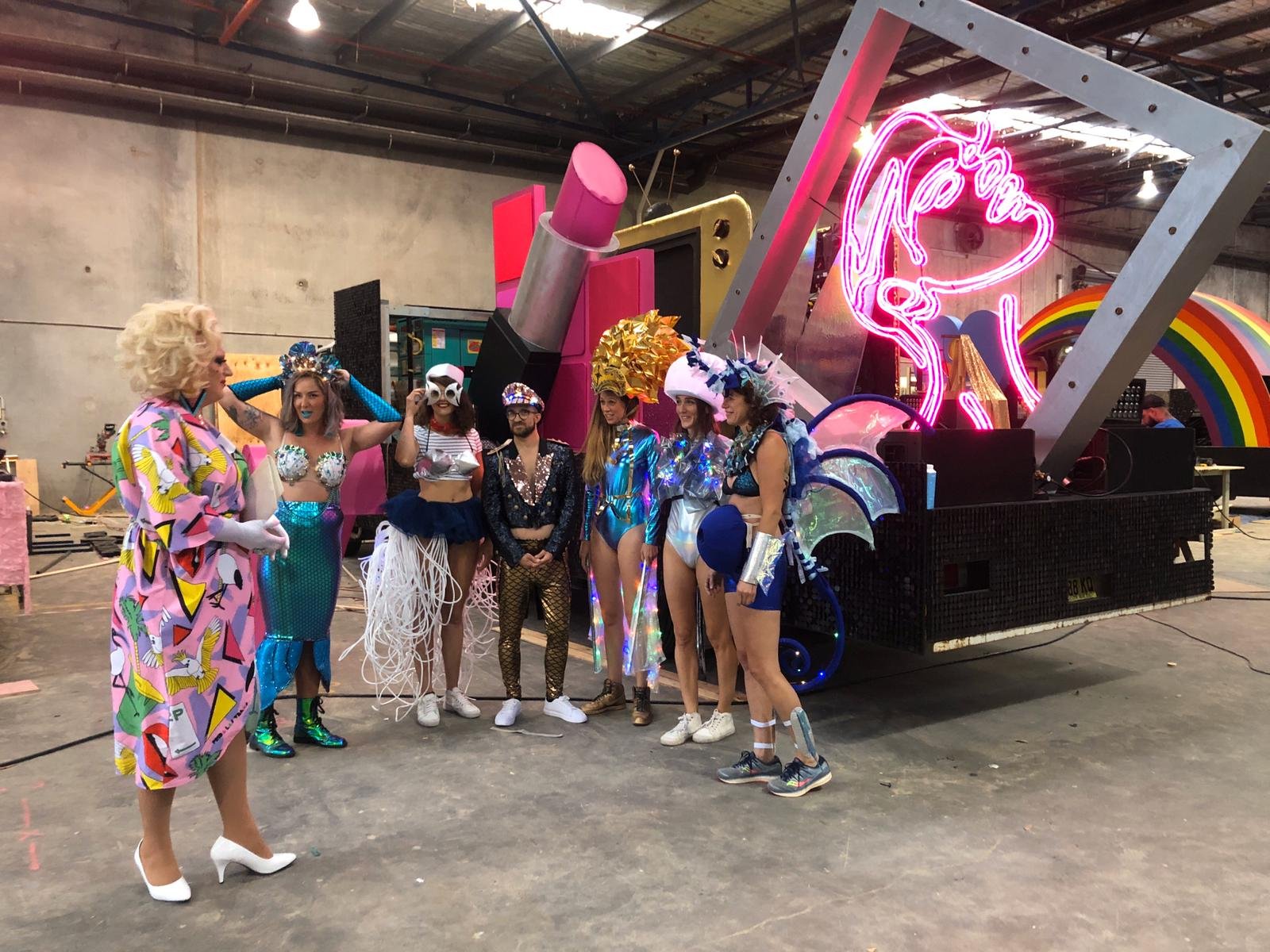 Interview Mardi Gras Parade 2020