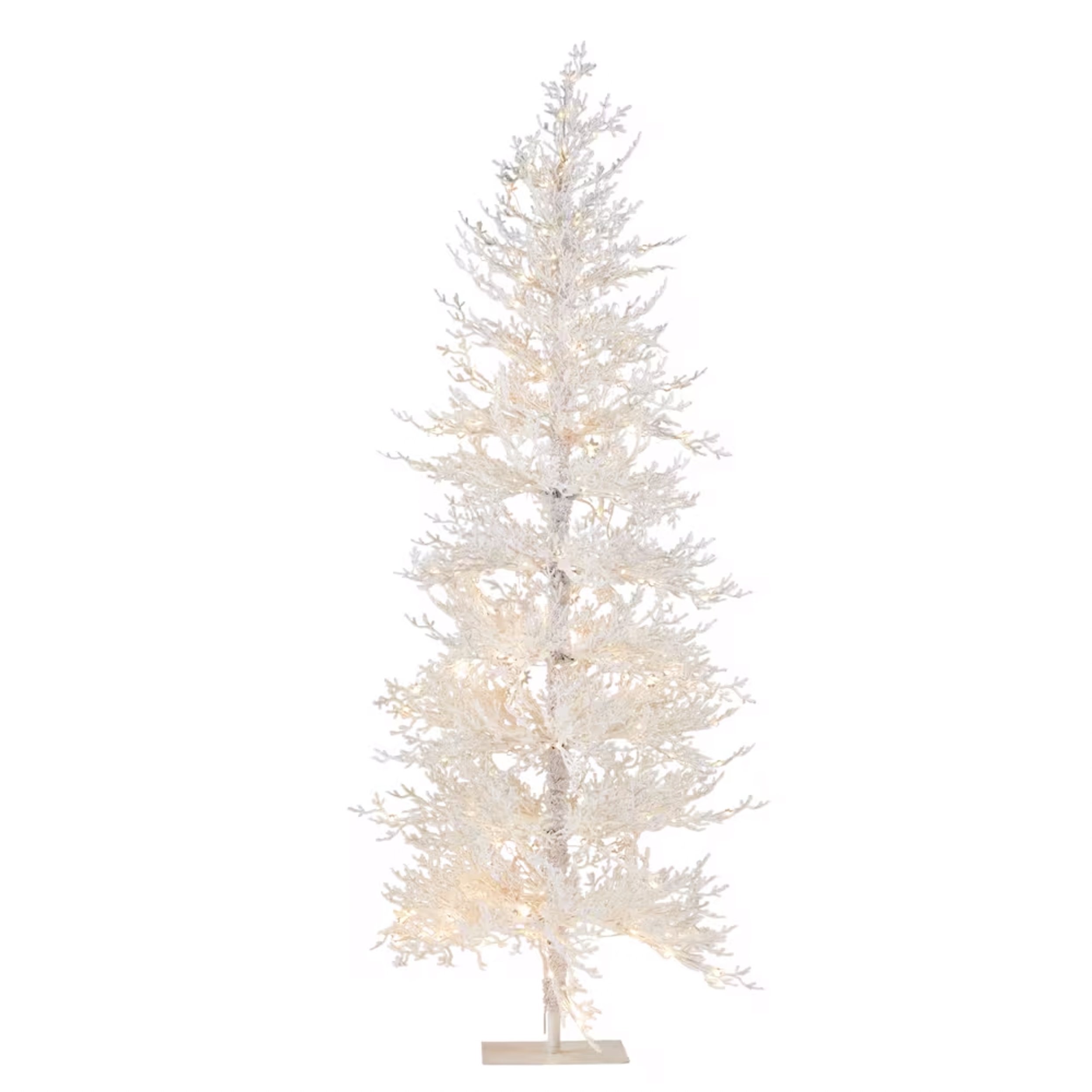 Winter Wonderland Flocked Tree Prop