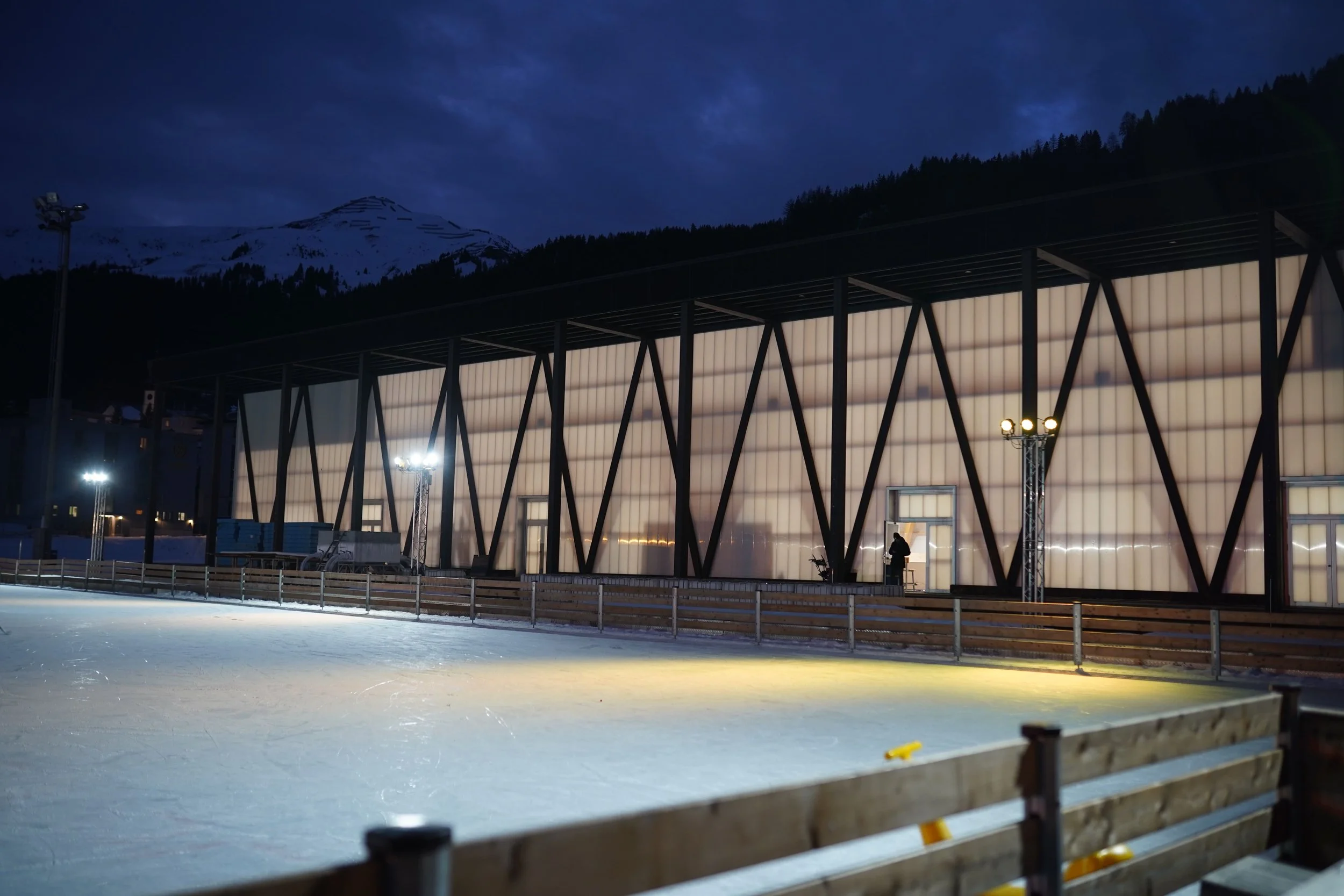 Eistraum Davos: Eislaufen für die ganze Familie