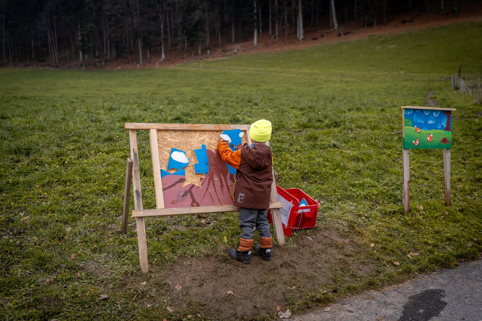 Adventsweg Oberburg: Ausflugstipp mit Kindern bei Burgdorf im Emmental