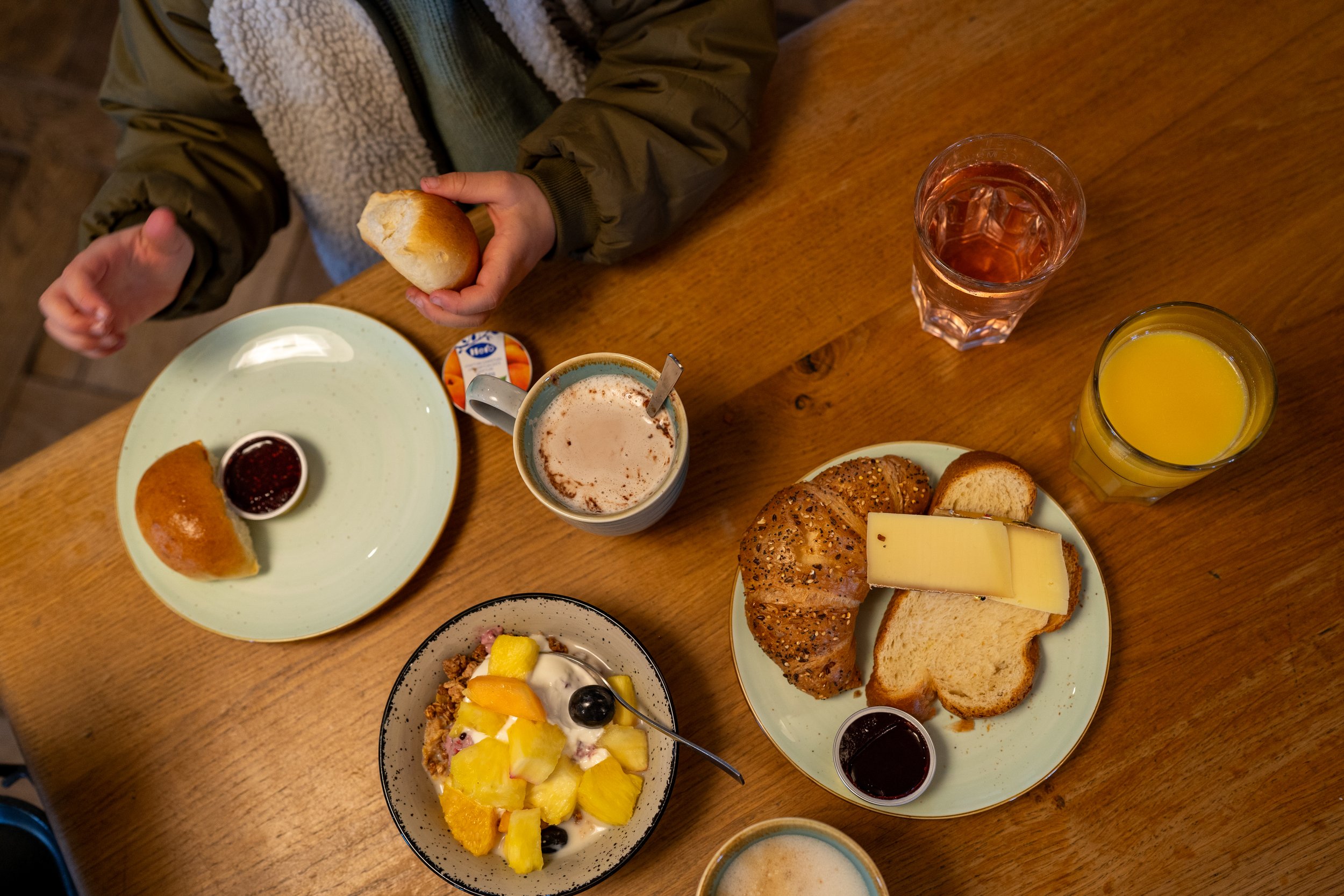 Selbstwahlrestaurant Huusbüffe auf dem Berner Hausberg Gurten
