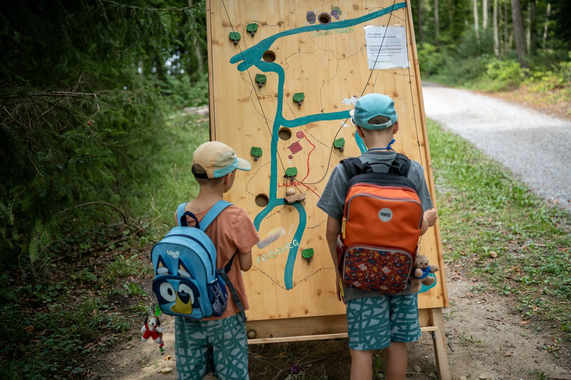Neuer Erlebnisweg in Laupen: Die Gängda’s und der magische Laupentaler 🪙🌿