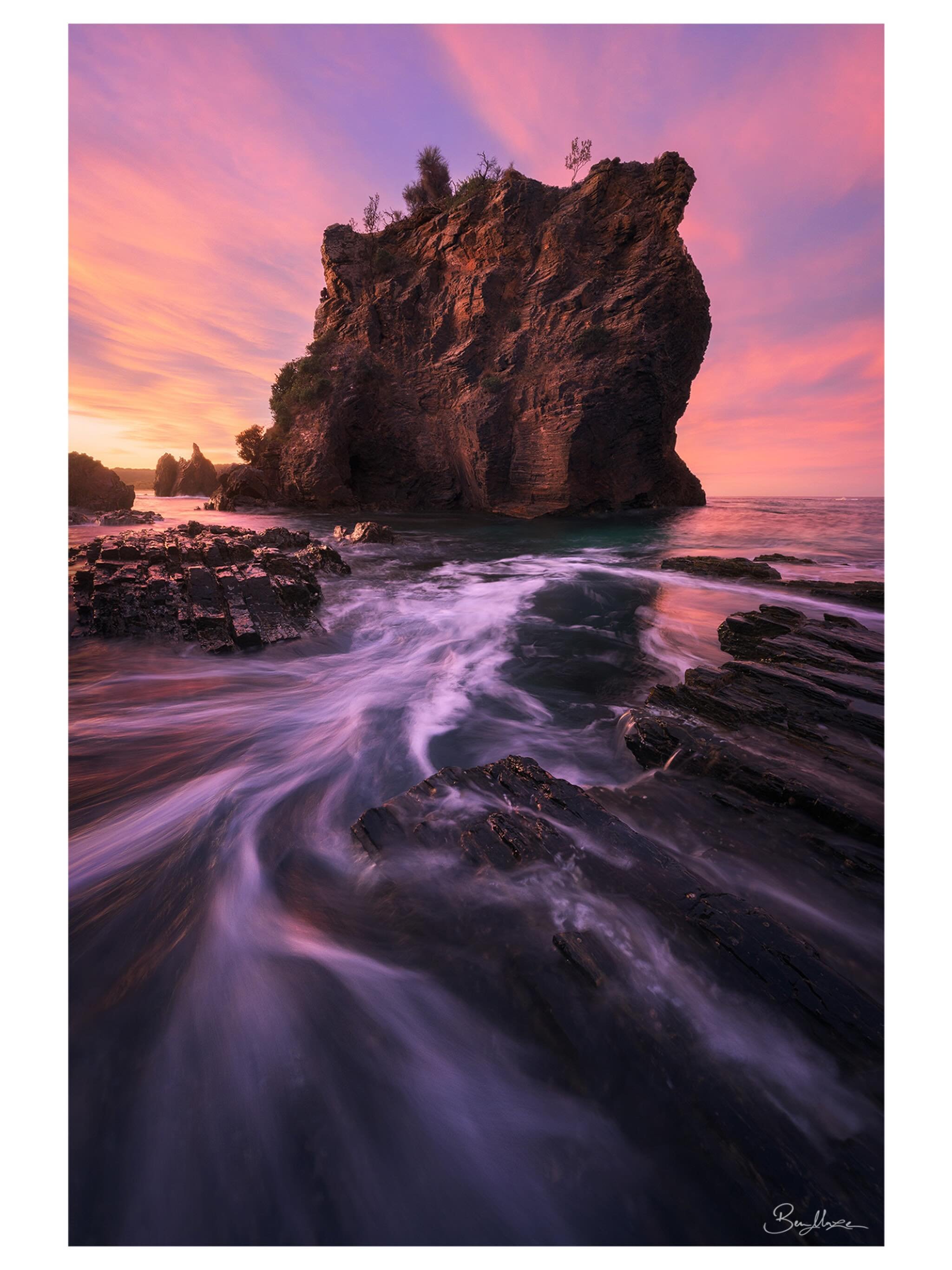 Like a lot of east-coast Australian landscape photographers, seascapes were a big part of my formative years in landscape photography. NSW is lucky to have some amazing rugged coastlines that are a pleasure to photograph every time. While I tend to s