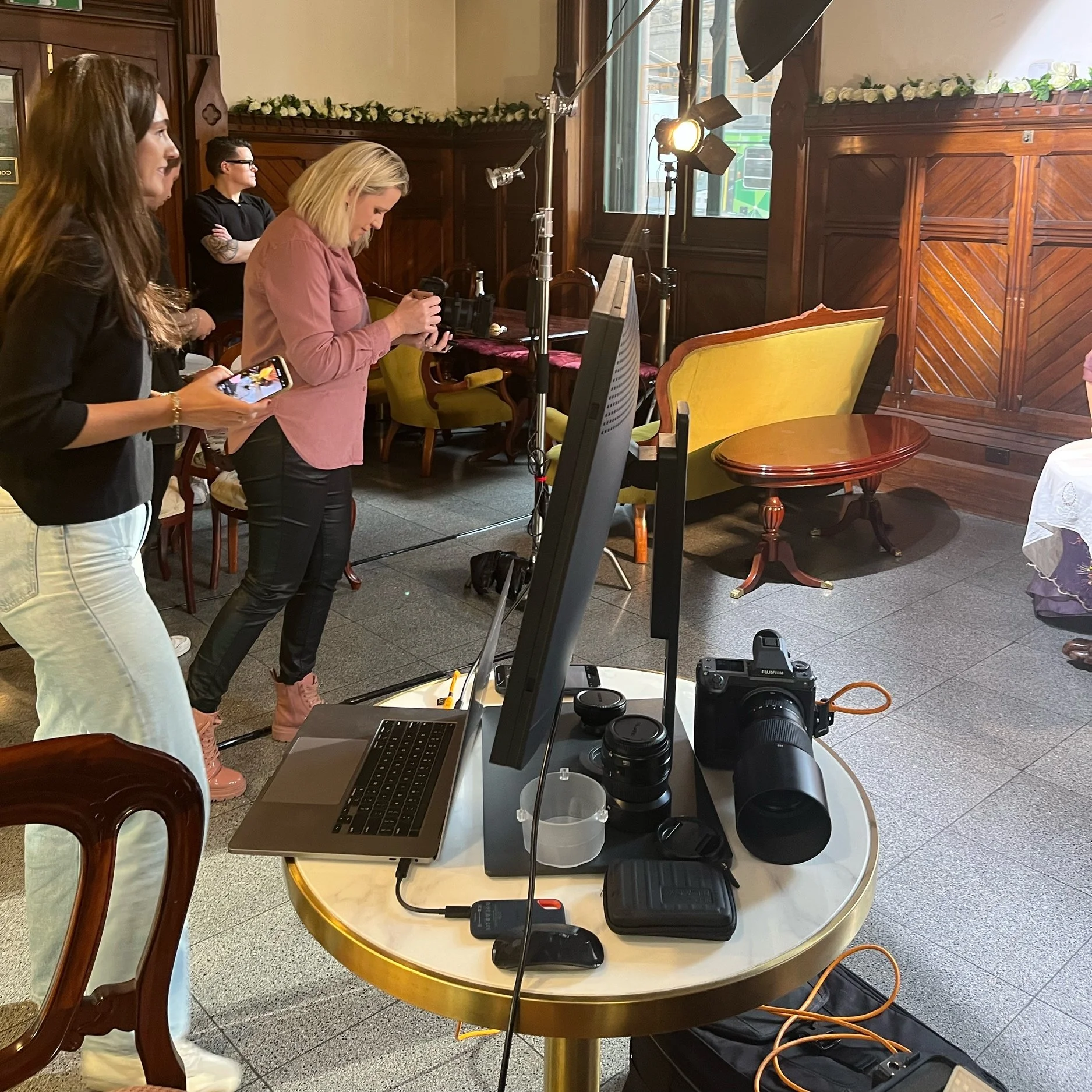 behind the scenes for the City of Melbourne Campaign 