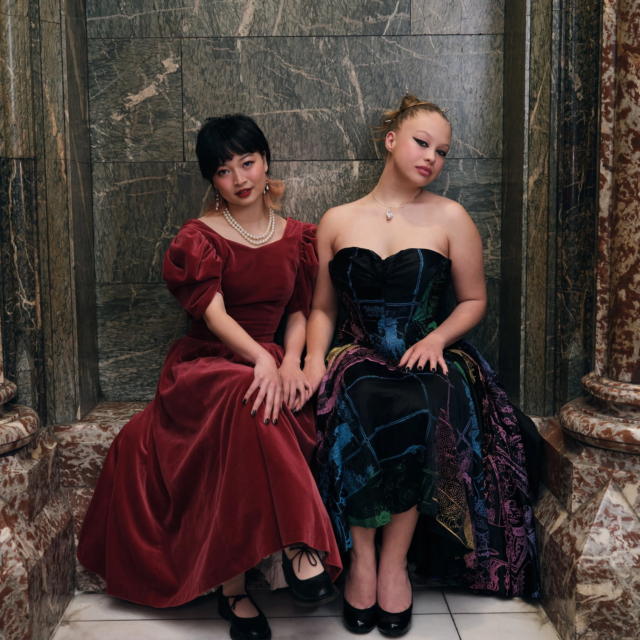 Gemma Chuatran and Olivia Beeble