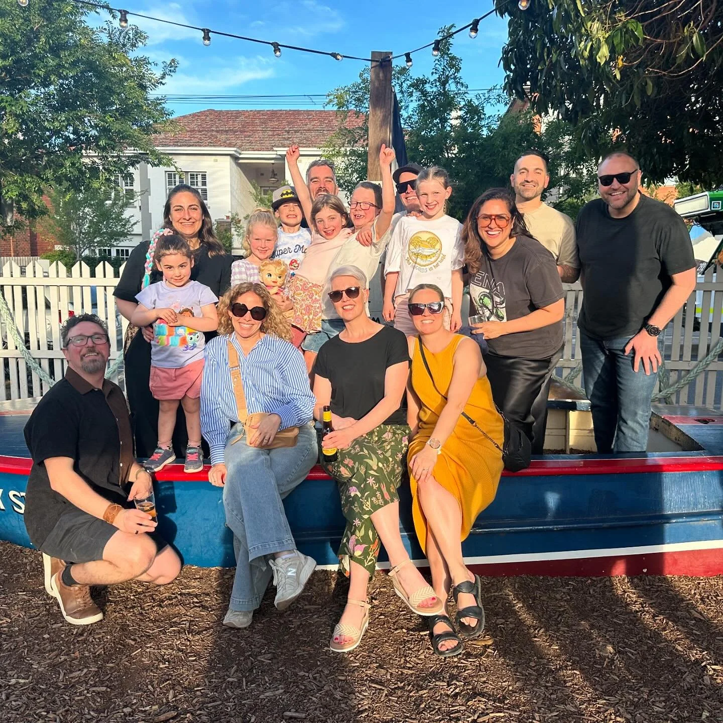 Saturday arvo with the best ☀️🥰🚤🍹