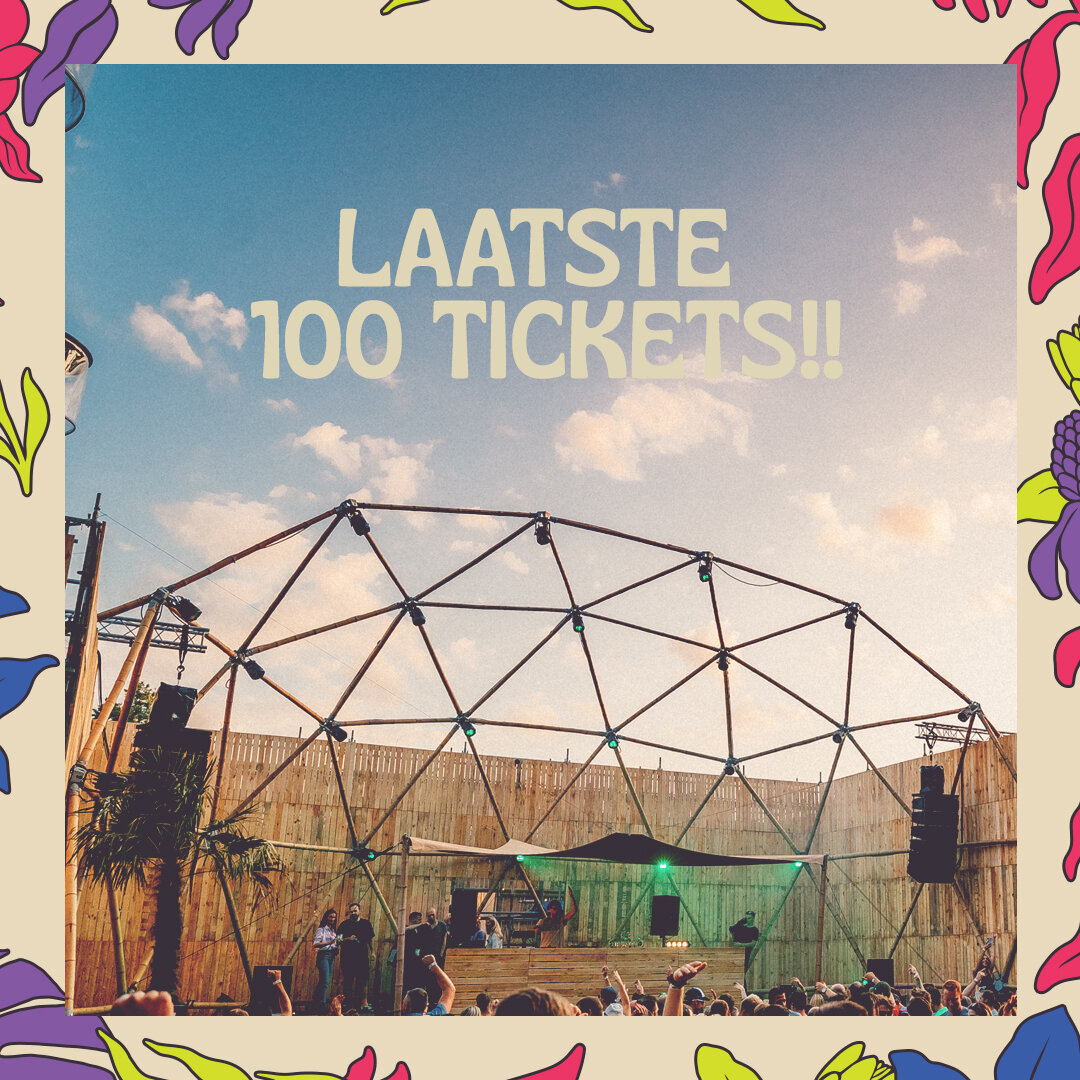 Laatste 100 Tickets, TIK TAK 
Tijd begint te dringen⏱

🔖www.tatkraftevents.com