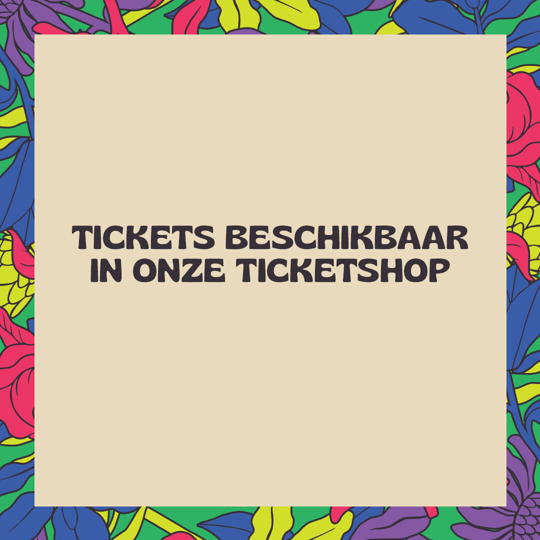 Kom je vandaag naar Trib&ugrave; Festival en heb je nog geen tickets? Geen nood, onze ticketshop blijft open. Koop vandaag je ticket online en we zien elkaar straks in het Stadspark van Ninove!

🚨 Reminder! Er is een nieuwe inkomzone, deze situeert 