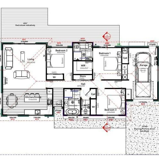 The Exterior Cladding and GIB stopping is complete and the house is ready for painting, which is always one of the most exciting stages for our clients. Once the paint goes on, the whole home starts to transform very quickly.

This new build is a 3-b