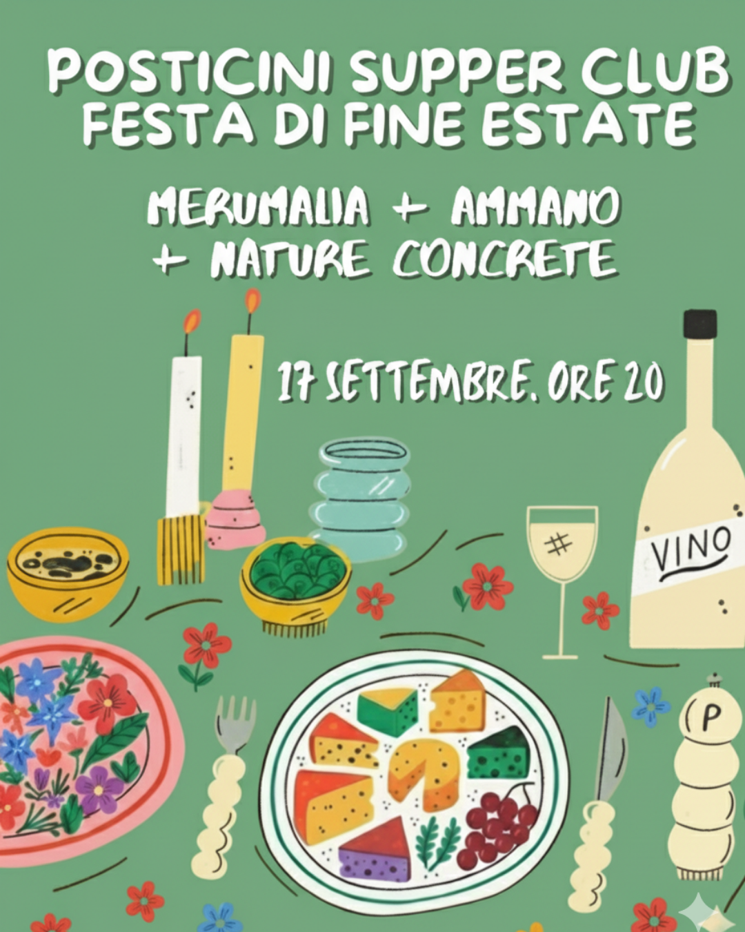 Posticini Supper Club x Merumalia