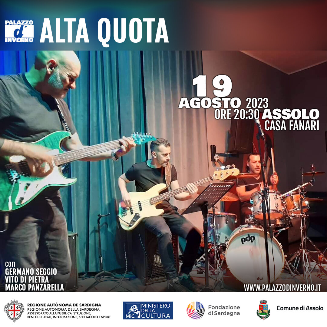 Triplo appuntamento ad Assolo il 19 Agosto con @giorgio.sedda.3 @Elena D'Alba @germanoseggio @marcopanzarellabass @vitodrummer @randagiusardu @davedee_ikno_sound_system 

#musicadalvivo #musicaitaliana  #concerto #MusicaSarda #MusicaLocale #Cagliari 