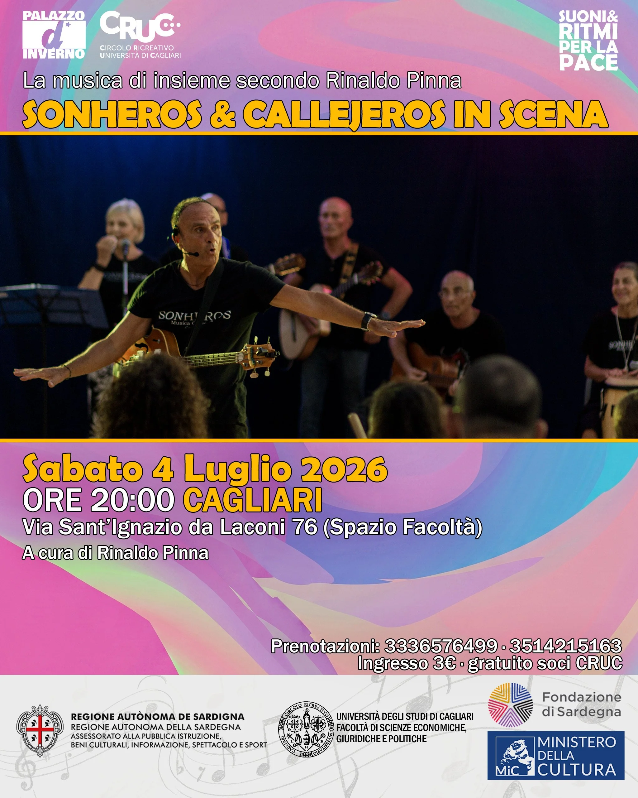 Sonheros &amp; Callejeros in scena, CAGLIARI