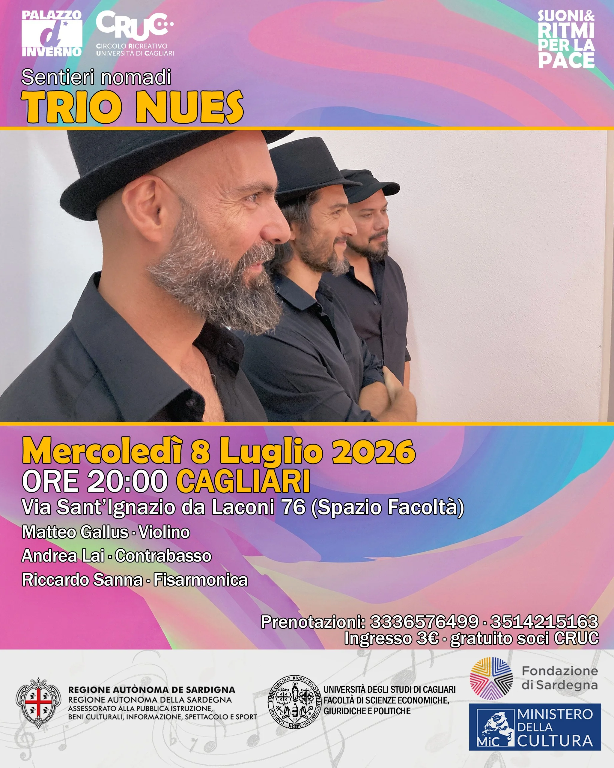 Trio Nues, CAGLIARI