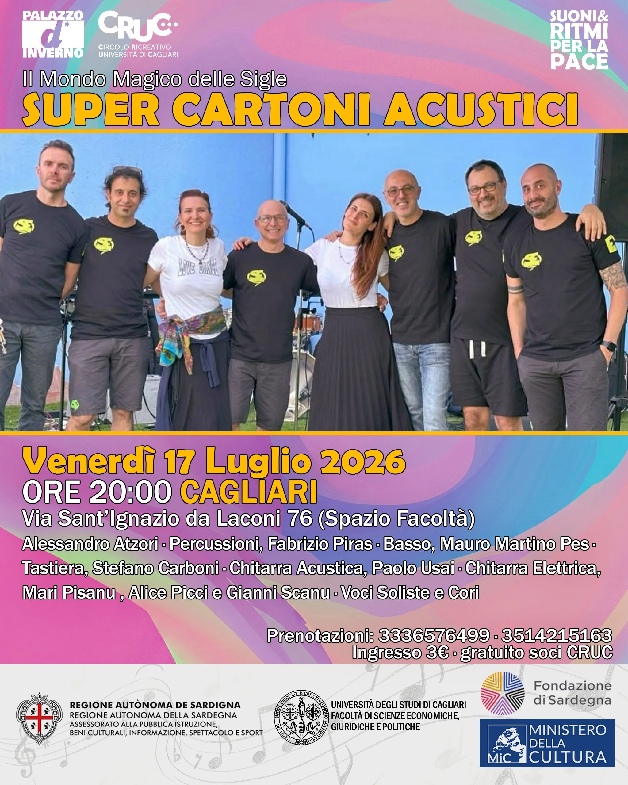Super Cartoni Acustici, CAGLIARI
