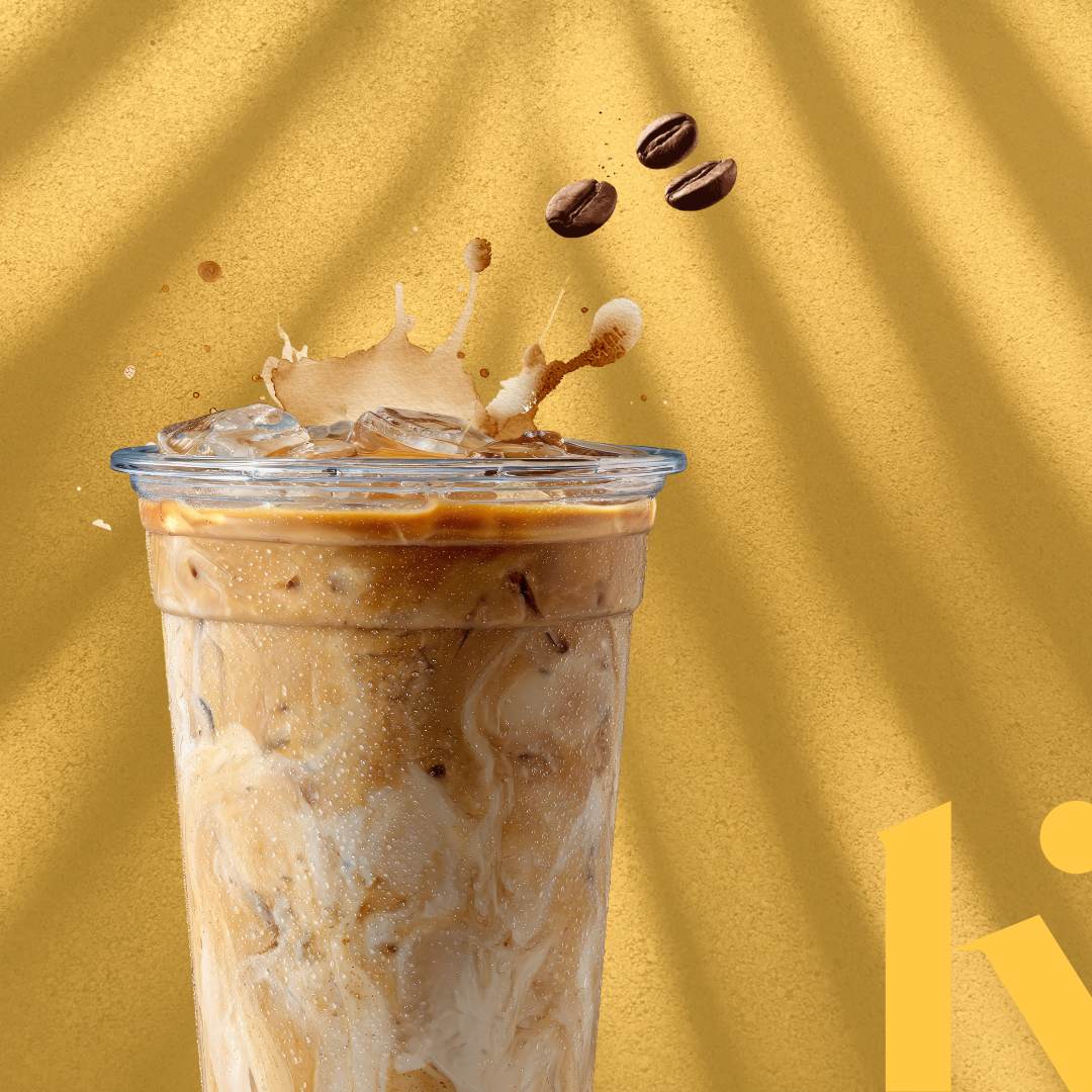 Cool down with iced coffee - even in late summer