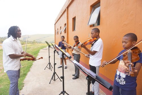 Fellowship musicians in eSwatini