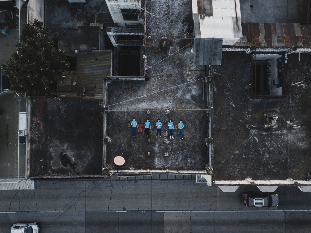 Aerial view from a TAI fellowship site