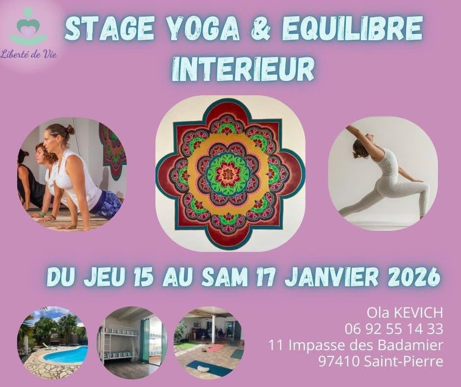 Stage Yoga & Equilibre intérieur avec Ola