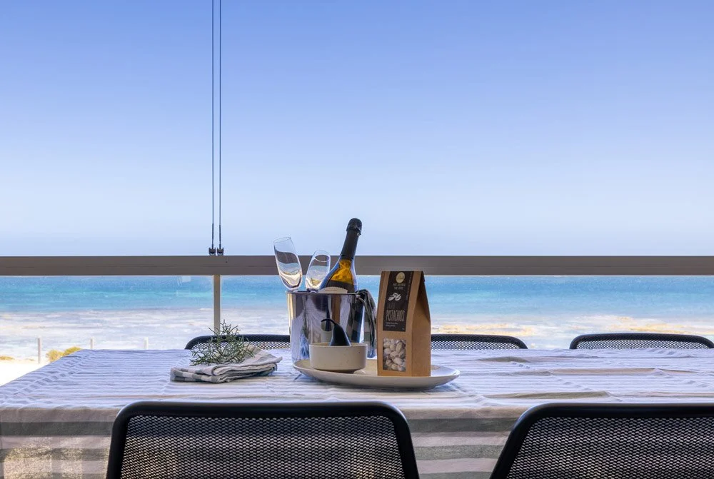 MESA del mar ocean view from the balcony