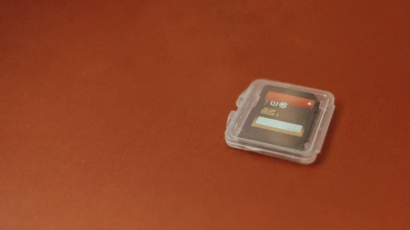 SD Card in a box