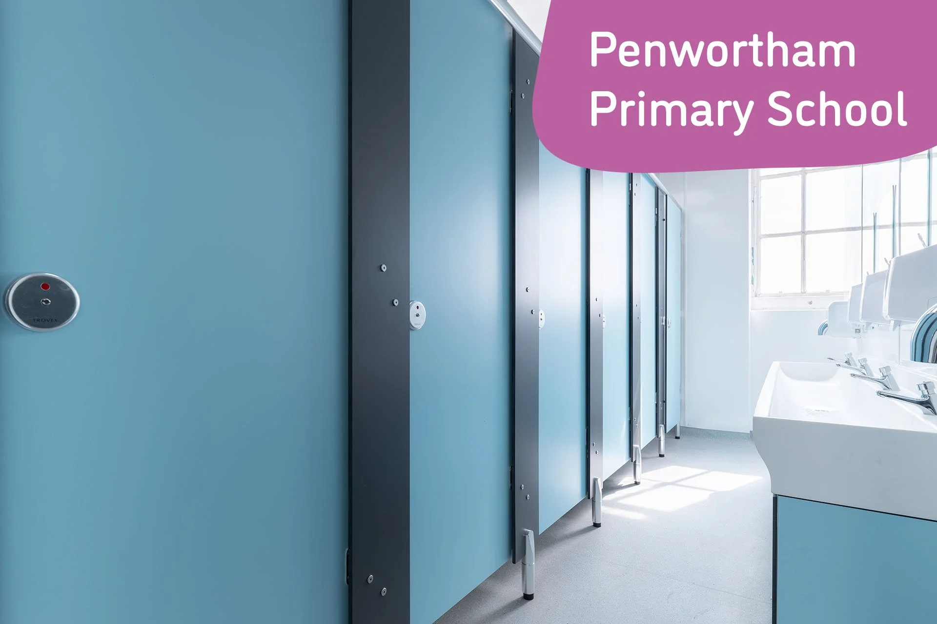 Complete washroom refurbishment - Boys’, Girls’ and Accessible facilities