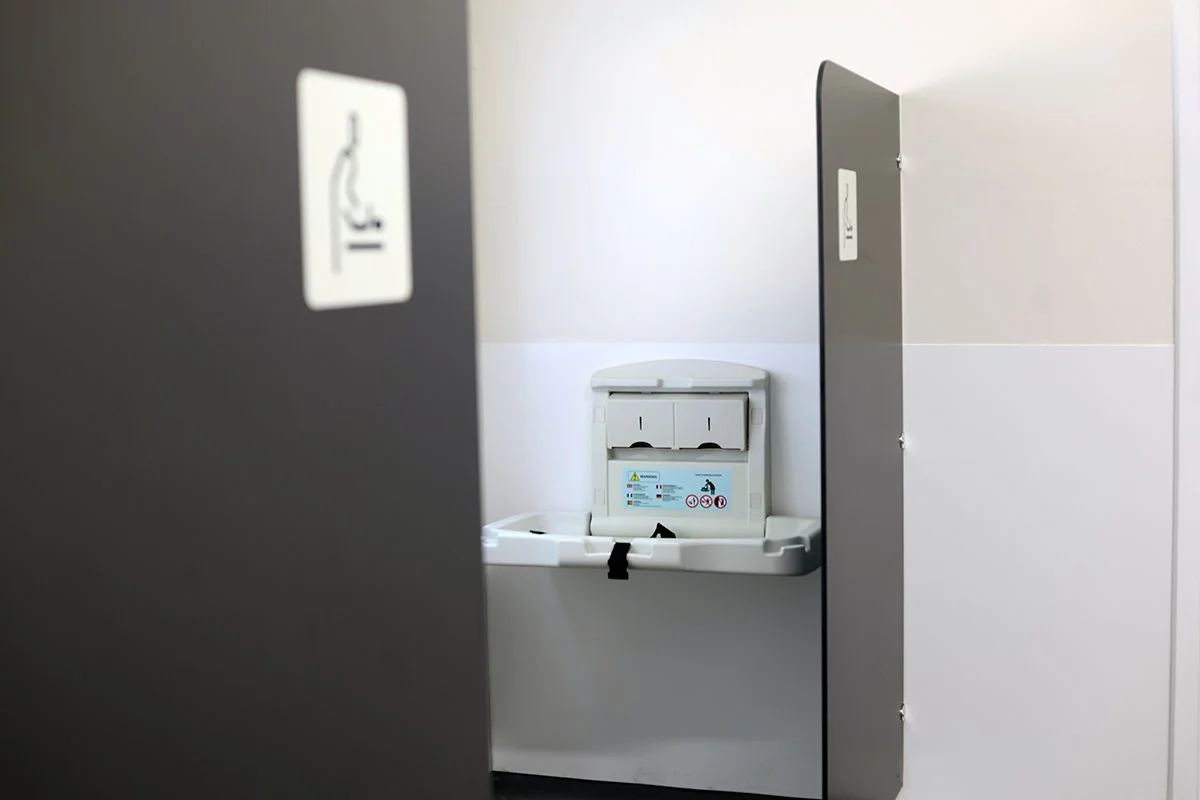 Baby changing facility with privacy screens at Ascot Racecourse.jpg