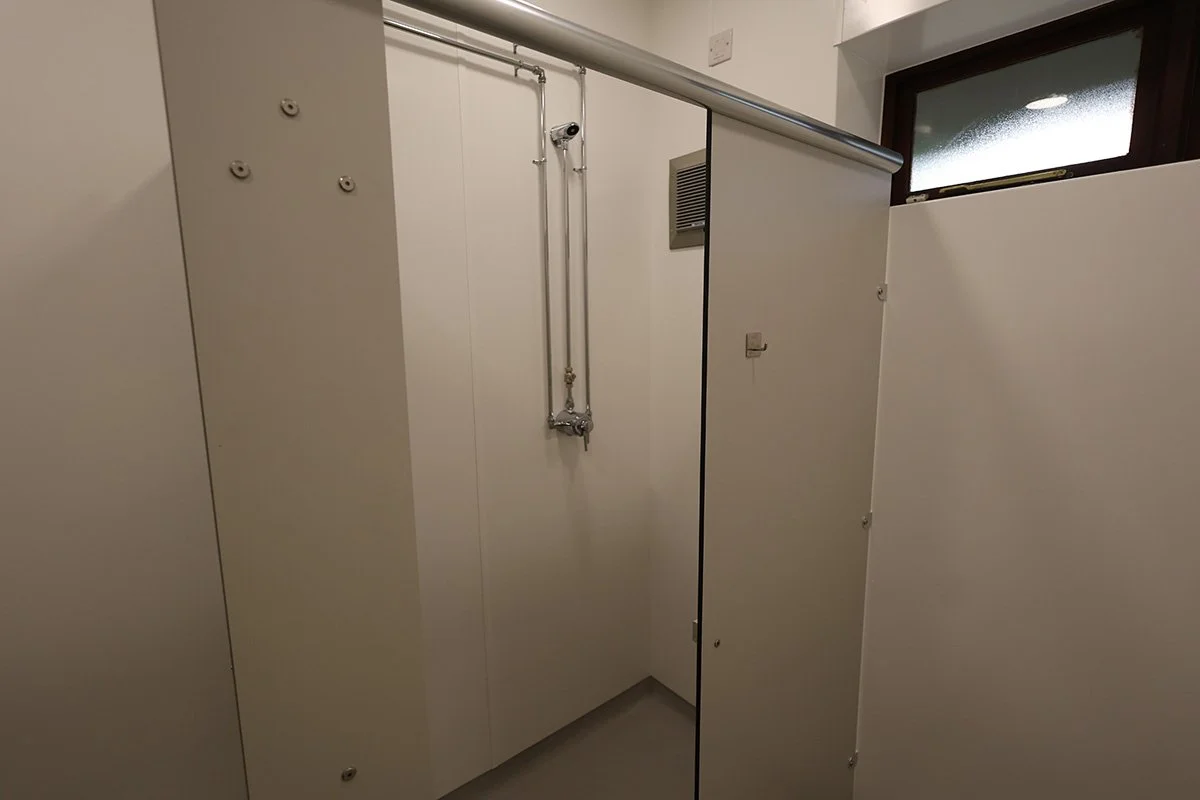 Anti vandal shower system at golf club.jpg