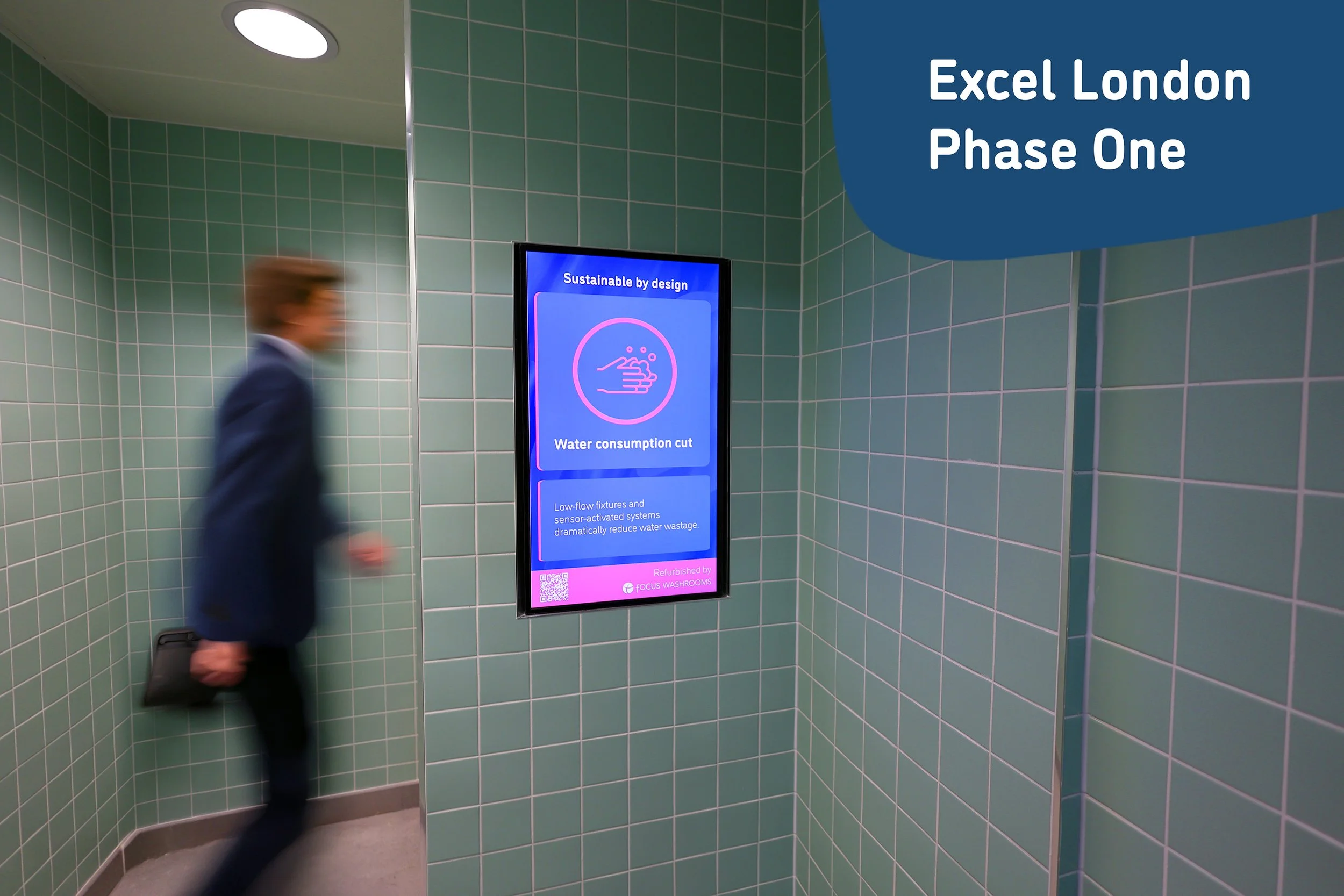 (Video) Delivering world-class washroom facilities at Excel London