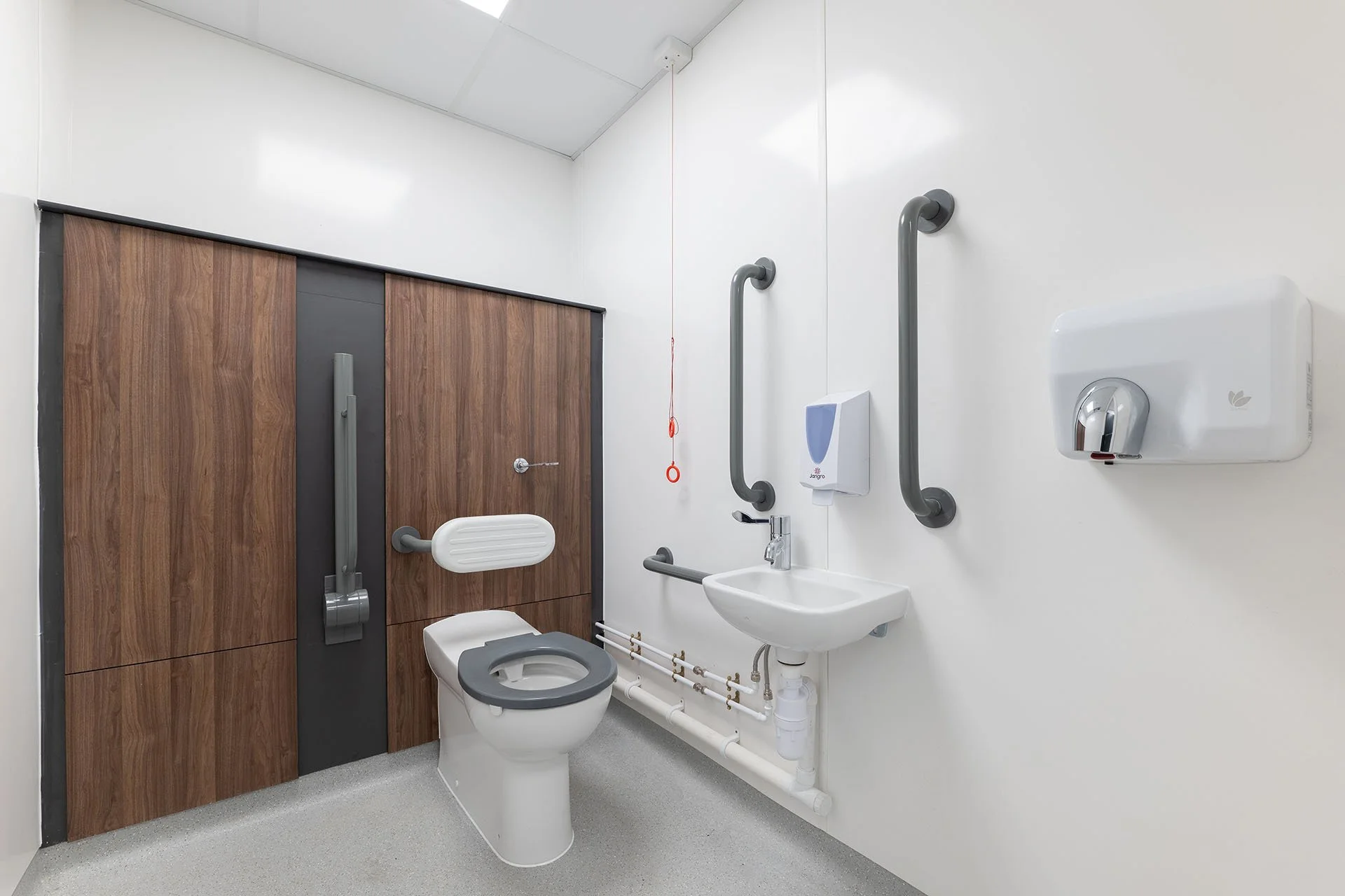 Accessible washroom refurbishment