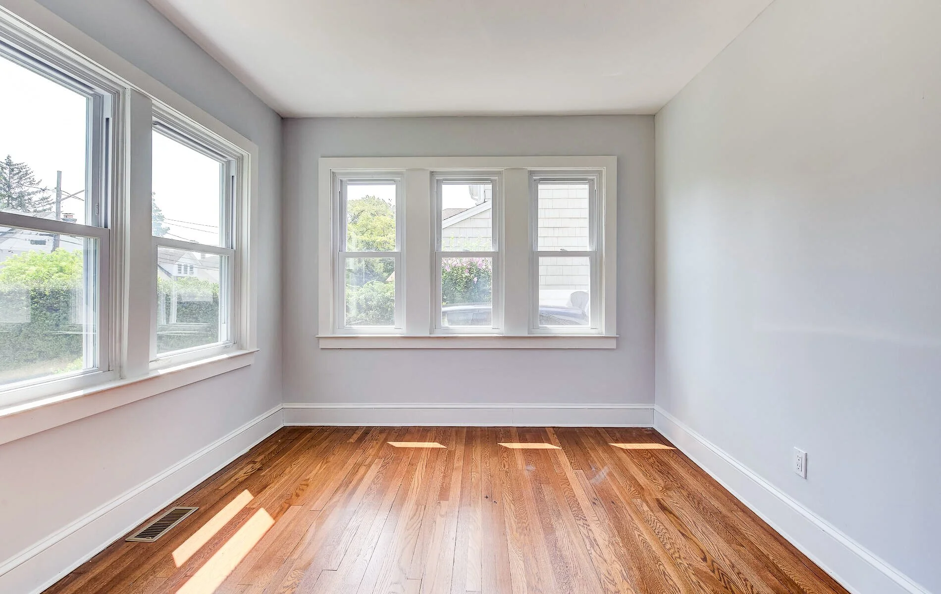 Refinished Hardwood Floors