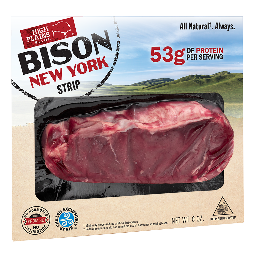 BISON NEW YORK STRIP STEAK —