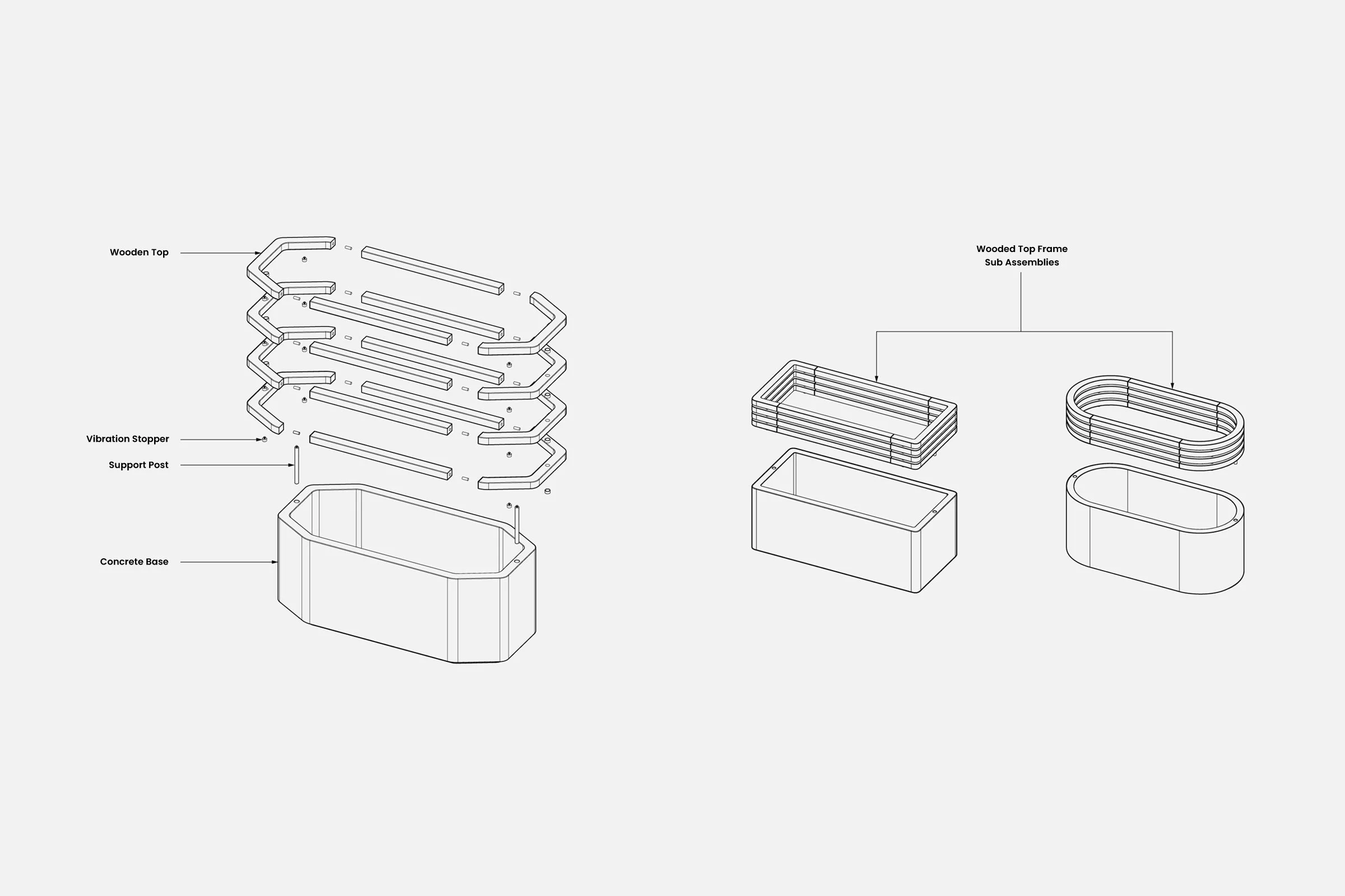 Ross Whillis Design Garden Planter Illustration
