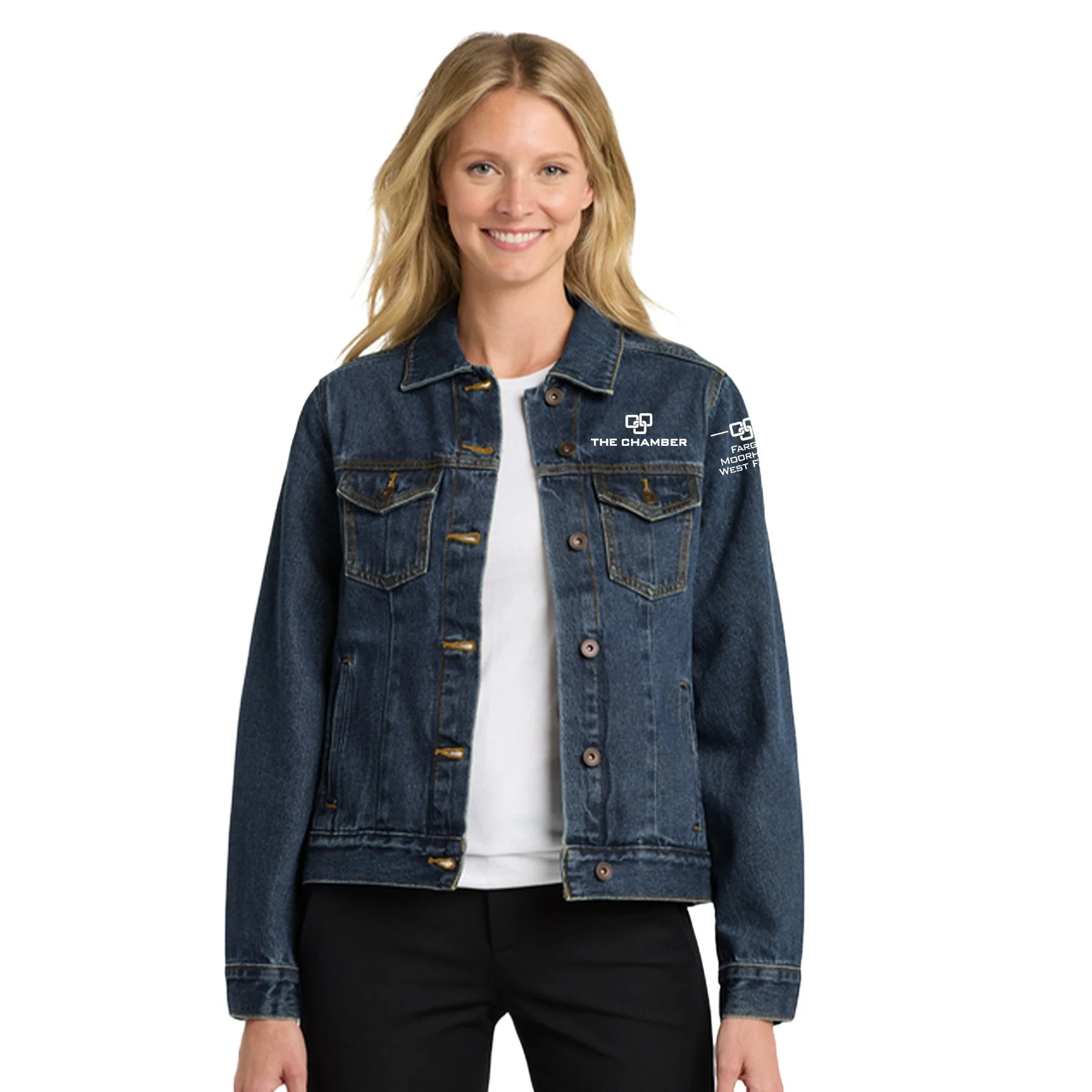 Port Authority® Ladies Denim Jacket