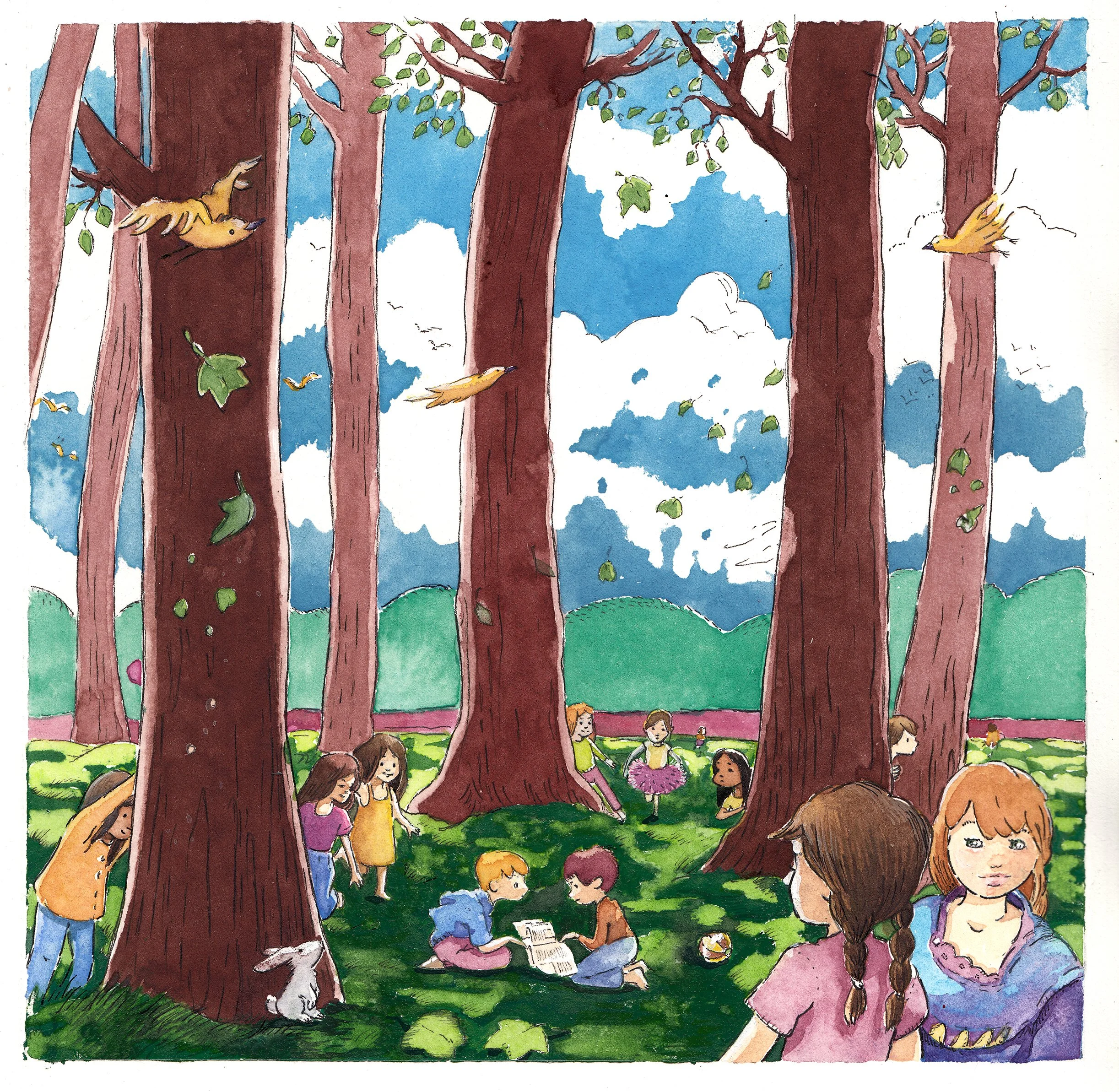 illustration, illustratrice jeunesse, illustration livre