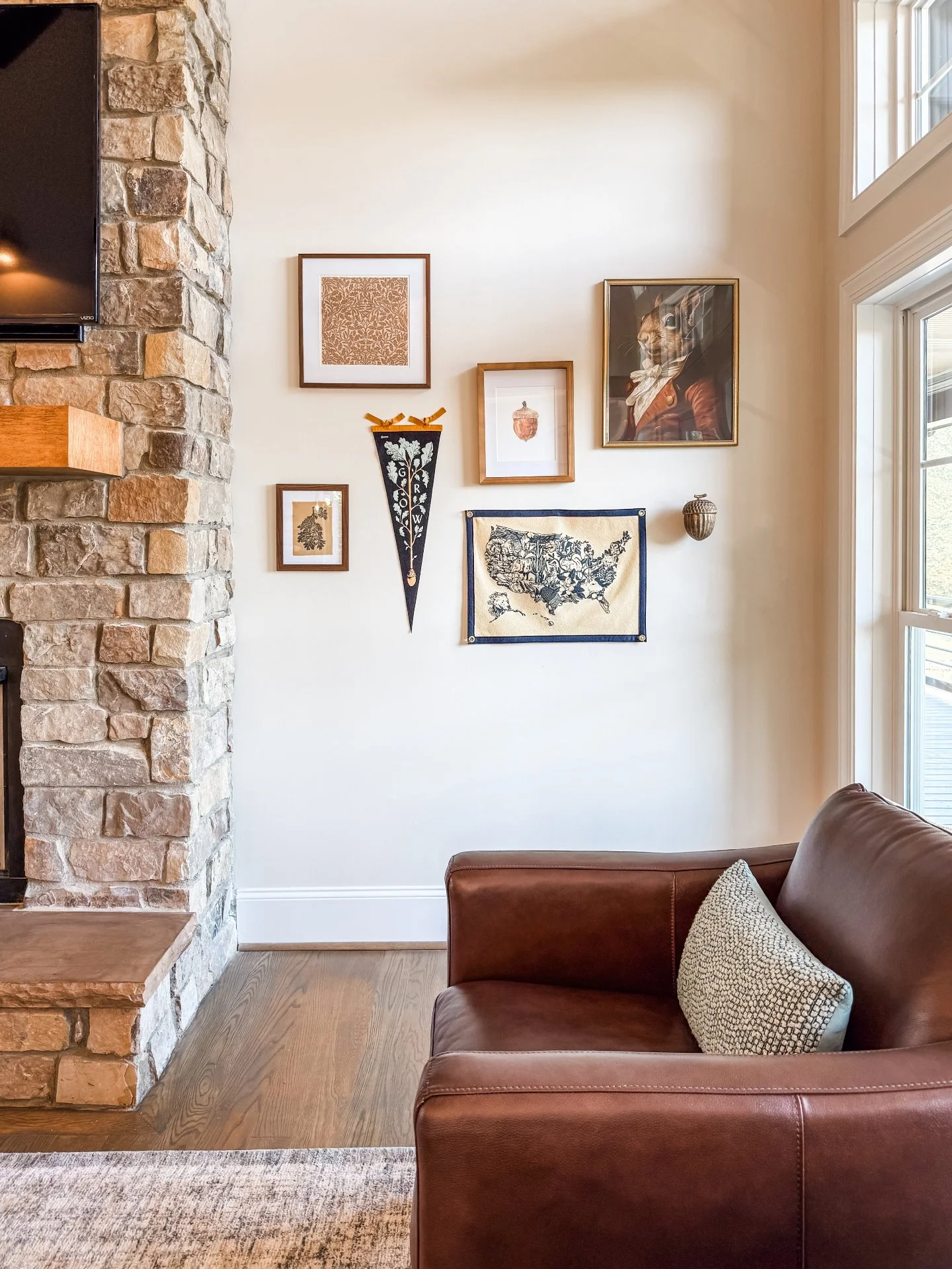 TELL YOUR STORY, EVEN IF IT&rsquo;S NUTS. Gallery walls are truly one of my favorite things to design. They bring so much personality and warmth into a home, and I love watching a blank wall turn into something full of story.

For this wall, we wante