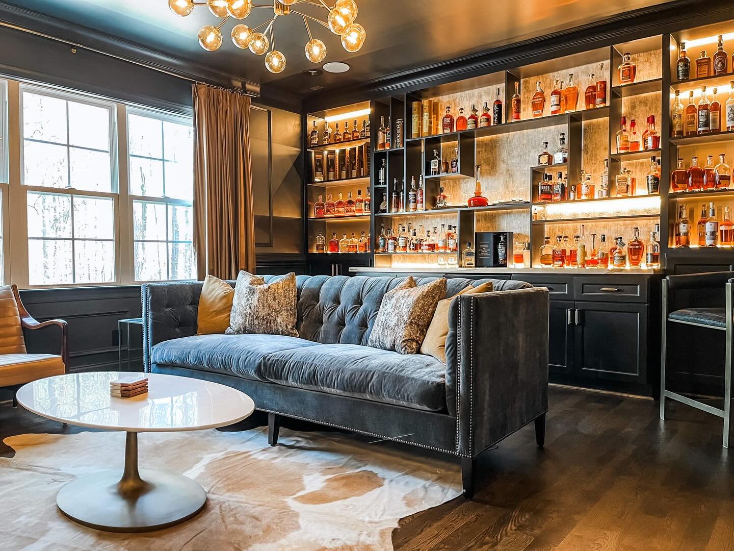 WHERE&rsquo;S ANDY COHEN? Forget Times Square, this bourbon lounge is ready for celebrating, NYE and beyond. Featuring a custom bar built to showcase all 151 bourbons curated through the years, this is definitely the best place in town to watch the b