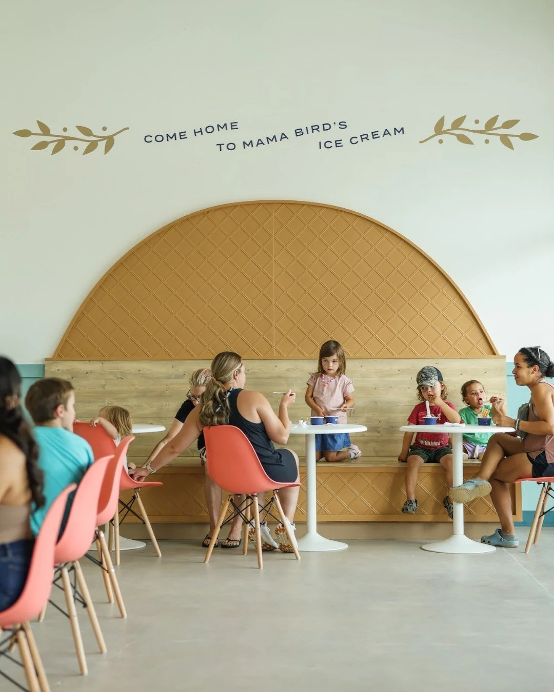 NEW YEARS'S RESOLUTION: EAT MORE ICE CREAM. 🍦 When you&rsquo;re surviving the final days before school is back in session, sometimes the best parenting move is bribery by waffle cone. 

Nothing says family togetherness like a trip to Mama Bird&rsquo