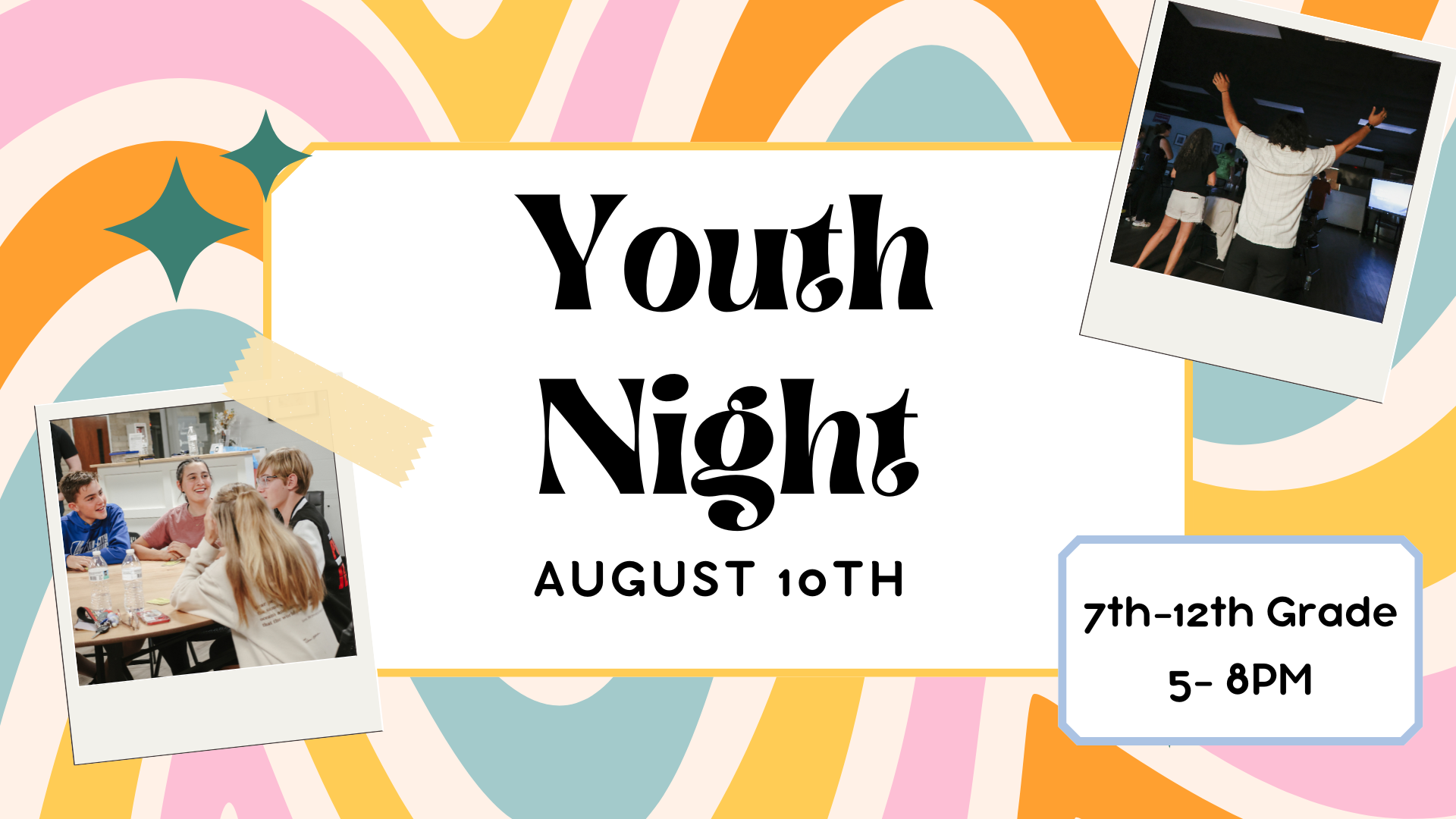 Youth Night - August 10th