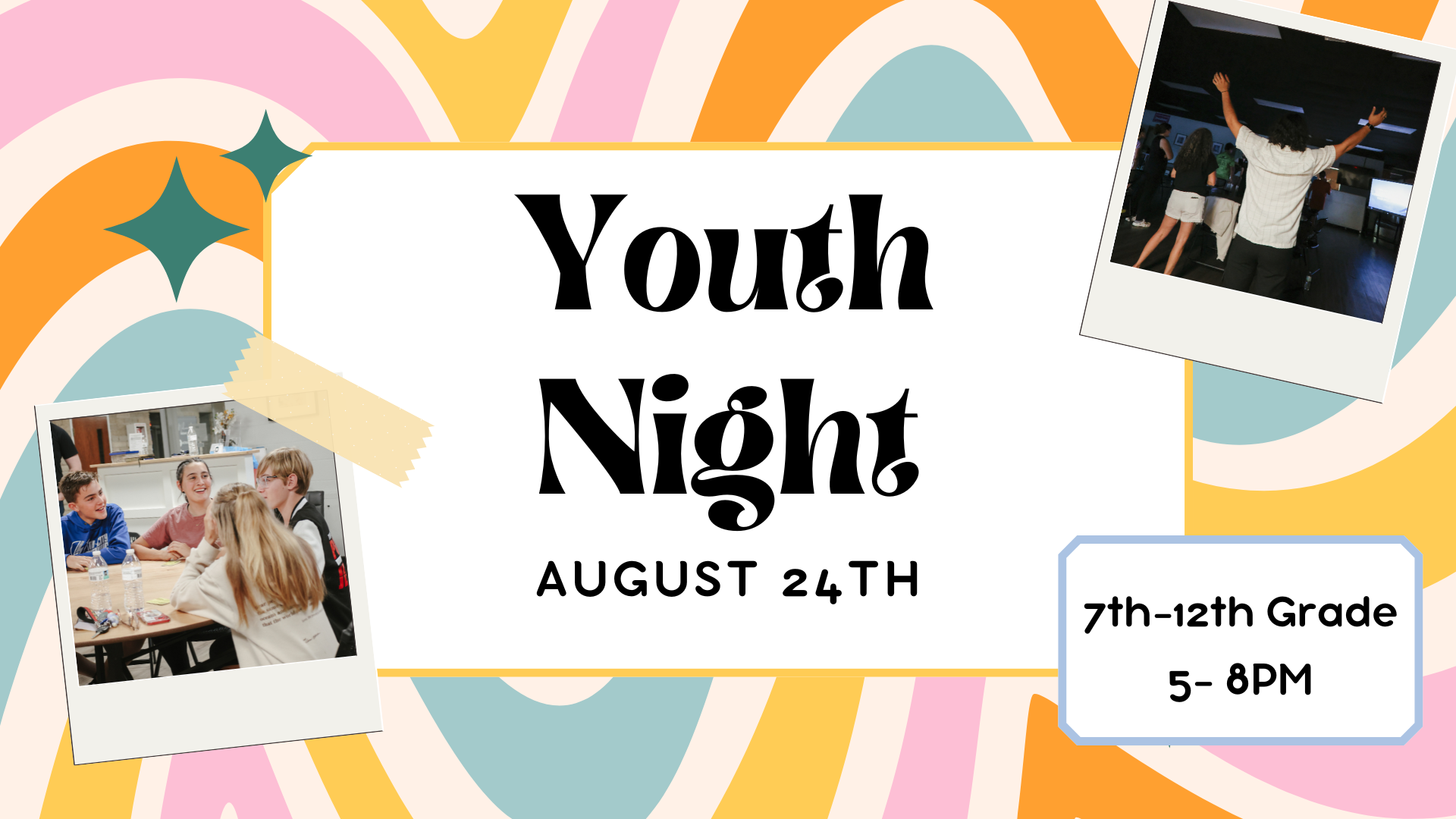 Youth Night - August 24th