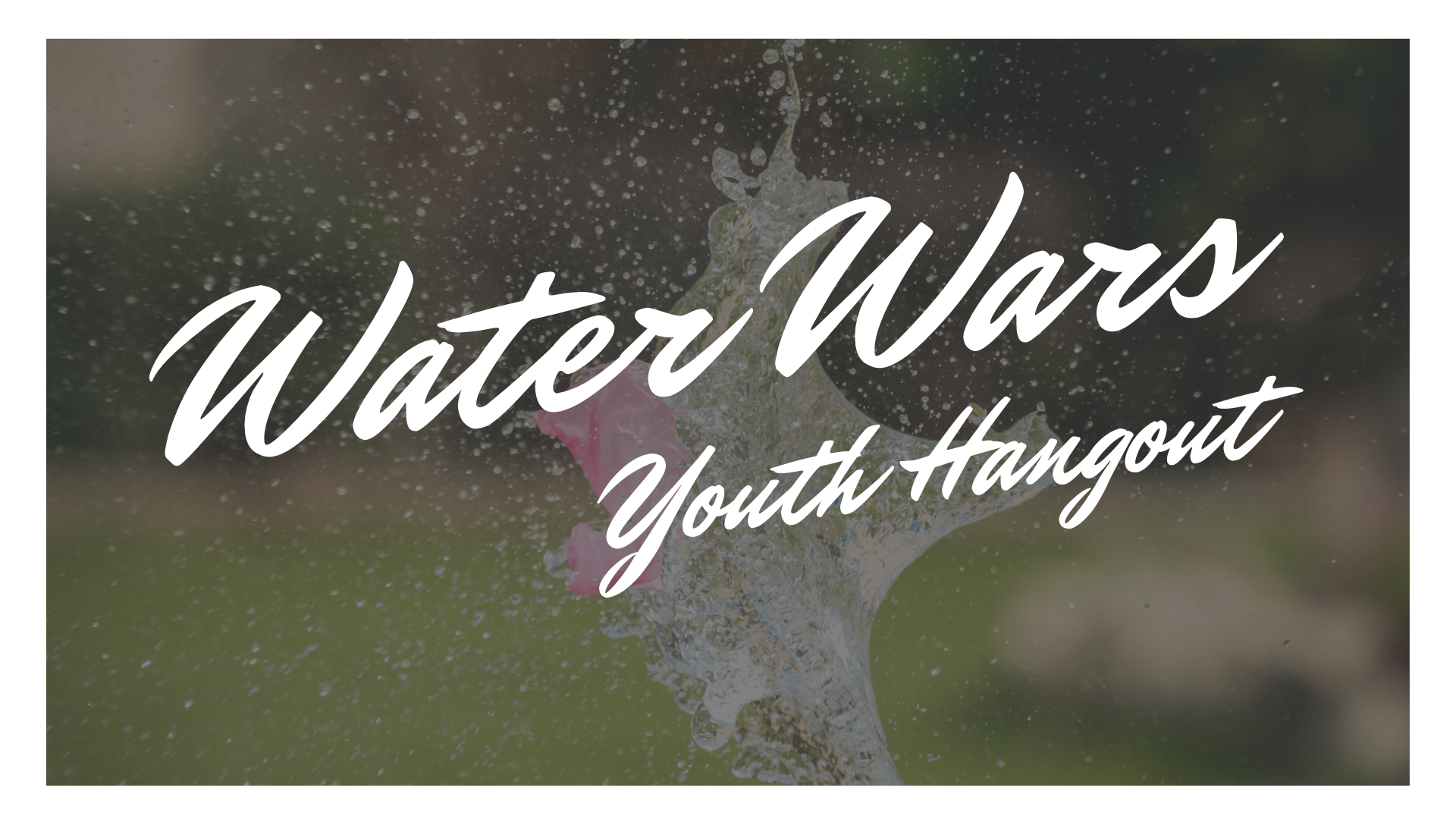 Youth Water Wars