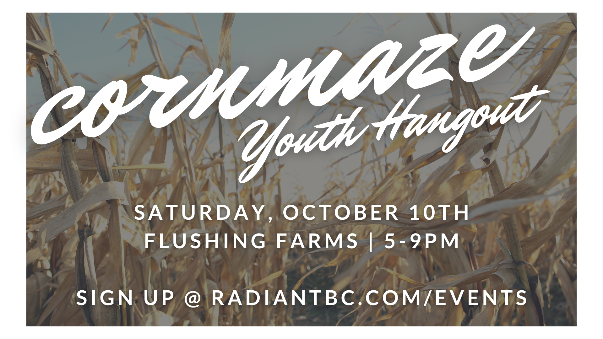 Radiant Youth Cornmaze