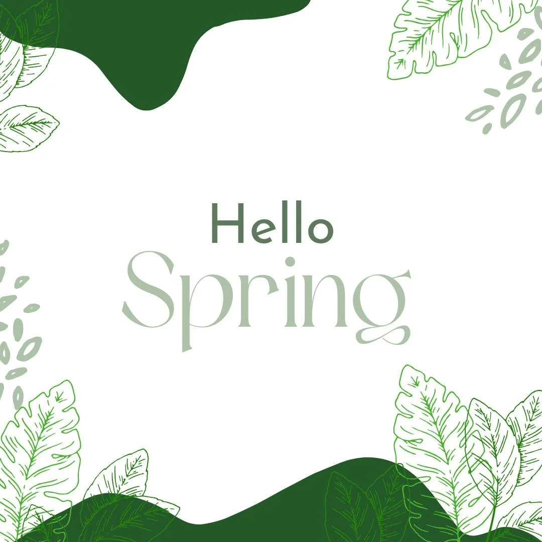 Welcome to the first day of spring! As the world awakens from its winter slumber, let's celebrate the return of warmth, growth, and vibrant colors. May this season bring you joy, renewal, and endless sunshine. #FirstDayOfSpring #SpringVibes #NewBegin