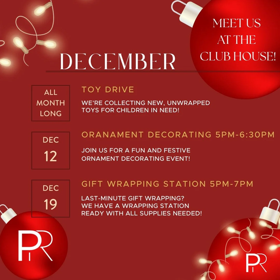 📅✨December at Polo Run is packed with fun! ☃️❄️

🎁We&rsquo;re wrapping up the year with events that bring neighbors together, spread holiday cheer, and make our community feel like home. 🏡❤️

Check out what&rsquo;s happening this month!

#poloruna