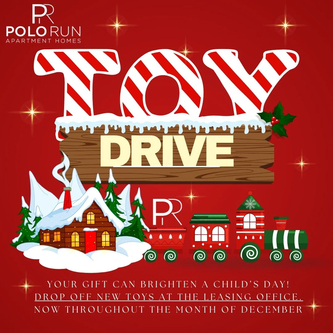 ✨ Toy Drive Alert! 🎁

We&rsquo;re collecting new, unwrapped toys to help make the season brighter for local children. Drop off donations at the leasing office now through 12/31. 

Thank you for spreading joy and giving back to our community! ❤️🎄

#