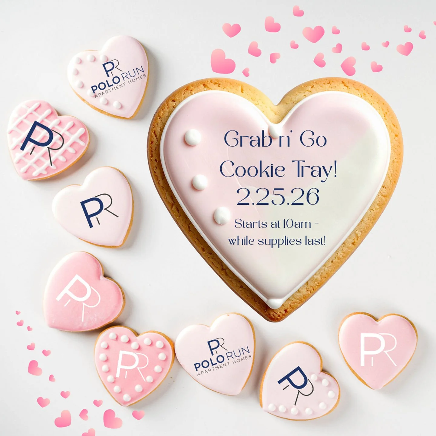 🍪 Grab &amp; Go Cookie Tray 🍪

Residents&mdash;swing by the Club House! Perfect for sharing&hellip; or not!

🗓️Wednesday - 2.25.26 
⏰️Starting at 10AM - while supplies last! 

#polorunapartmenthomes  #Grab&amp;Go #CookieTime #CommunityPerks